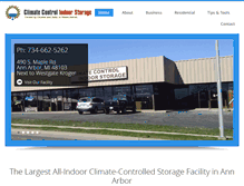 Tablet Screenshot of ccindoorstorage.com